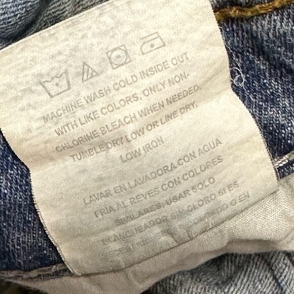 Wrangler Originals | Stained Straight Light Blue Jeans | 32X32 - Picture 8 of 8